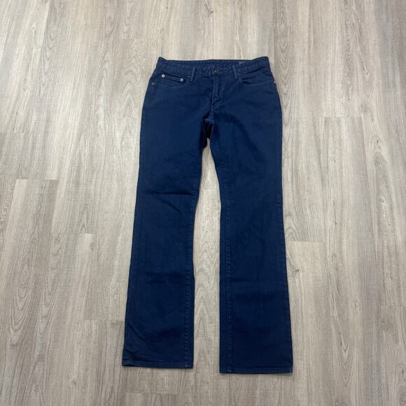 Bonobos Travel Jeans Men's 33x34 Blue Dark Wash Stretch Denim Preppy Straight - Picture 1 of 10